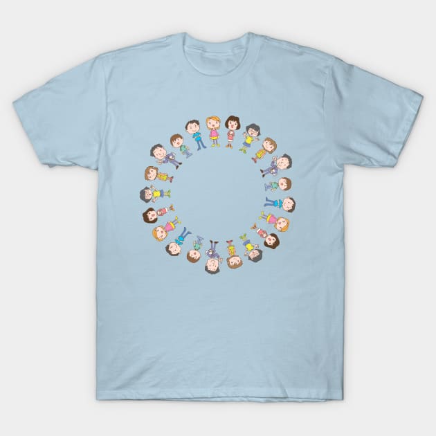 Friends Together T-Shirt by UrbanBlazeStudio